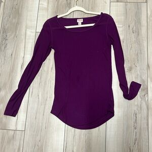 Purple long sleeve